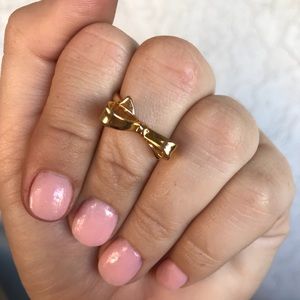 kate Spade Gold Bow Ring
